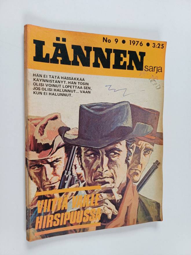 Gunn Halliday : Lännensarja 9/1976 : Viittä vaille hirsip...
