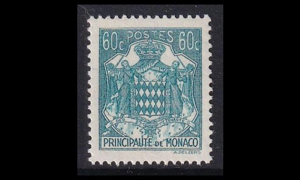 Monaco 226 ** Käyttösarja vaakuna 60 C (1940)