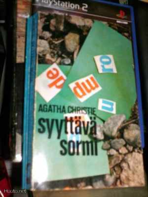 Agatha Christie SYYTTÄVÄ SORMI ( 1 p. 1972 ) Sis.postikulut