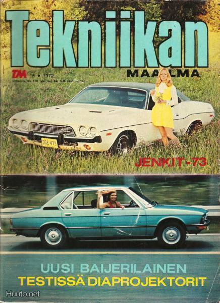 TM – Tekniikan Maailma 15 / 1972 - lehti
