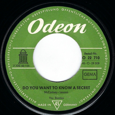 (7") The Beatles – Do You Want To Know A Secret / Little Chi