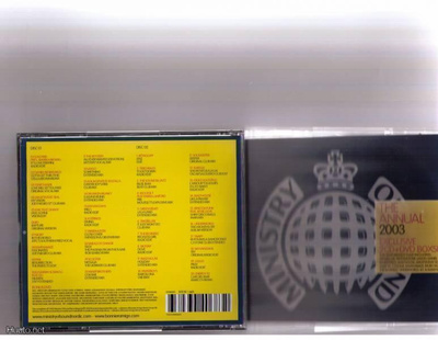 Ministry of Sound, Annual 2003, 2cd + DVD