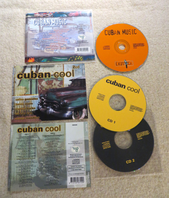 KUUBA / CUBAN MUSIC kokoelmat yhteensä 3 CD:tä