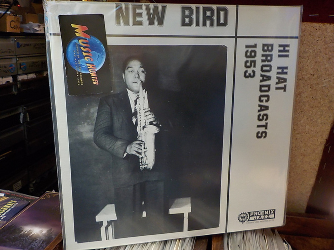 CHARLIE PARKER - NEW BIRD - HI-HAT BROADCASTS -53 EX+/EX+ LP