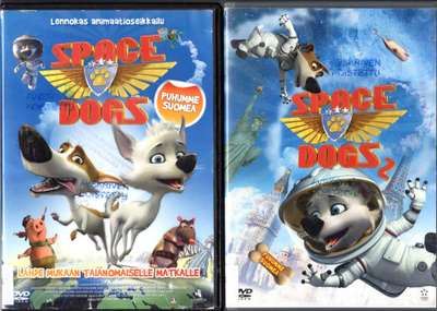 DVD: SPACE DOGS + SPACE DOGS 2