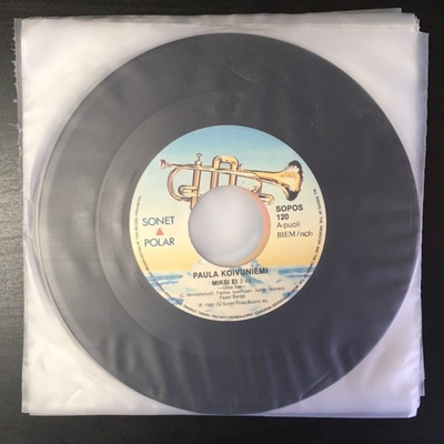 Paula Koivuniemi - Miksi ei / Soliseva lähde 7''