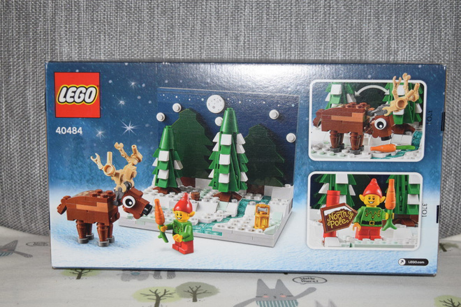 Lego  40484 joulupukin etupiha.