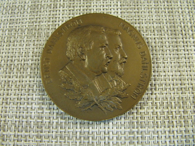 Ernst ja Magnus Dahlström mitali 1921 /Walter Runeberg 1921.