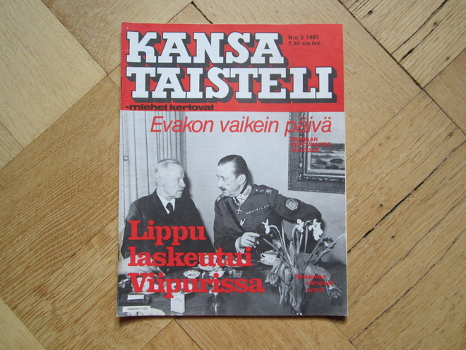 Mannerheim 4 x Kansa taisteli kannessa