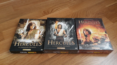 Hercules The Legendary Journeys Kausi1-3 DVD Suomijulkaisut