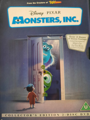 MONSTERS, INC. DVD