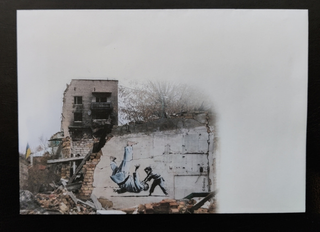 2023 Banksy Ukraina kirjekuori