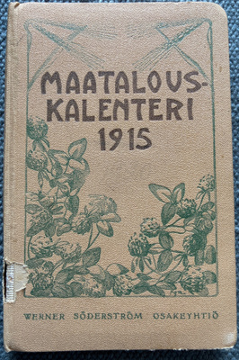 MAATALOUSKALENTERI 1915