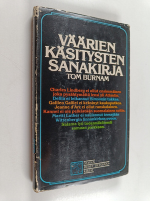 Tom Burnam : Väärien käsitysten sanakirja