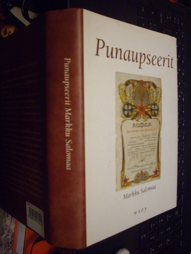 Markku Salomaa : Punaupseerit  ( 1 p. 1992 ) Sis. postikulut