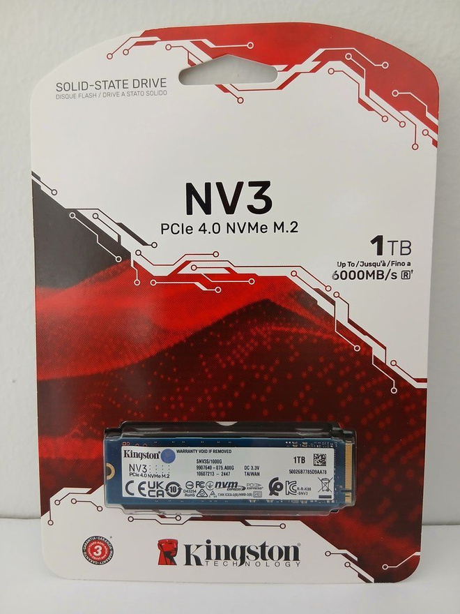 Kingston NV3 1TB NVMe
