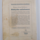 Henri Vuilleumier : Hääyön salaisuus - pikkukuva 2
