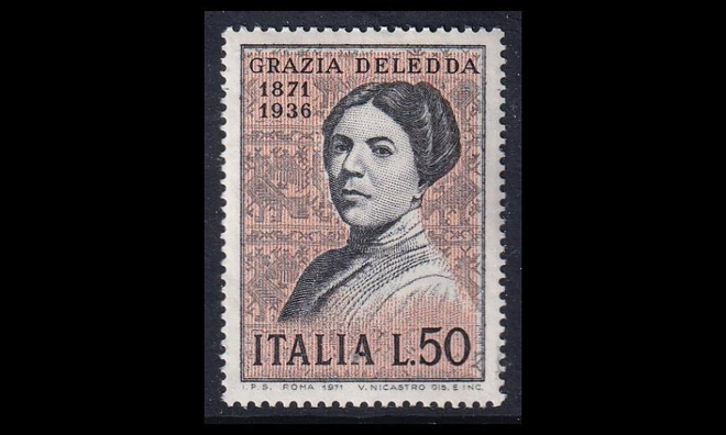 Italia 1346 ** Grazia Deledda (1971)