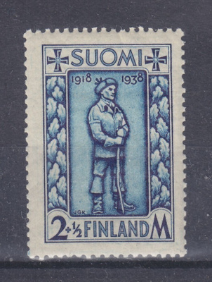1938 Rintamamies postituoreena.