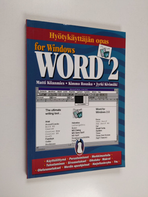 Matti Kiianmies : Word for Windows 2.0