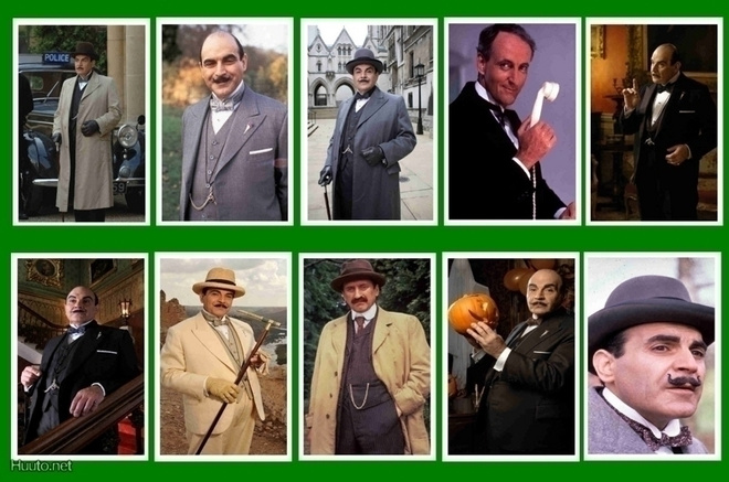 POIROT -- postikorttisetti  (Upea Lahja !!) #1