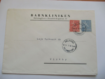 1958 Helsinki Barnkliniken