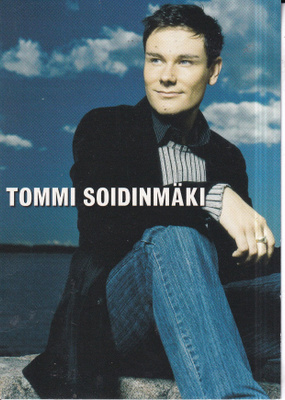 Tommi Soidinmäki. laulaja, fanikortti. e304