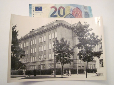 Postikortin Alkup. Valokuva Mikä Paikkakunta? 1950-l