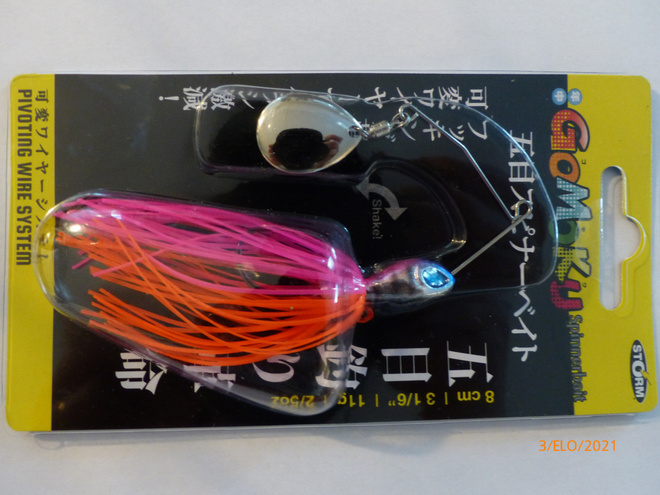 Storm Gomoku Spinnerbait 8cm, 11g Väri: Pink Gill