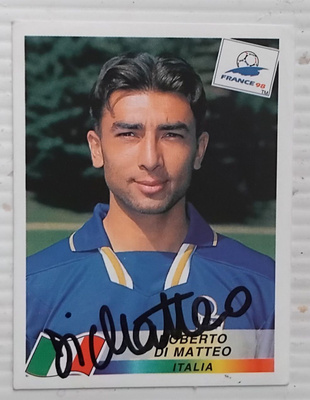 Roberto di Matteo Italia signed