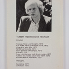Tommy Tabermann : Intohimon panttivanki : runoja - pikkukuva 2