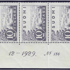 1930 M-30 Saimaa 10 mk vaaleanvioletti ** Lape 156 I LP Lm1 - pikkukuva 3