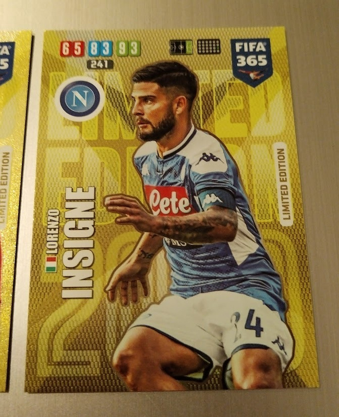 2020 Panini FIFA 365 Limited Edition Lorenzo Insigne