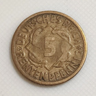 Saksa 5 Pfennig 1924A - pikkukuva 1
