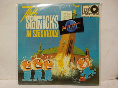 THE SPOTNICKS - IN STOCKHOLM EX-/M- LP