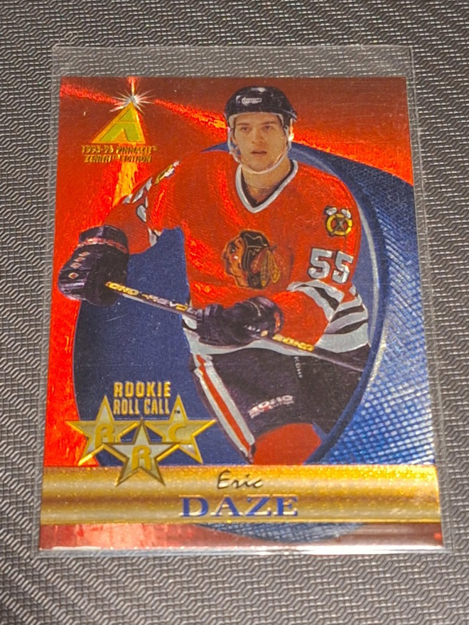 1995-1996 Pinnacle Rookie Roll Call Eric Daze #13