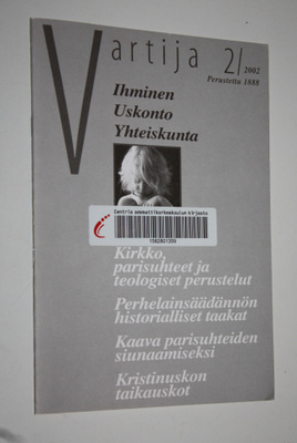 Vartija 2/2002 : kirkollinen kuukauslehti