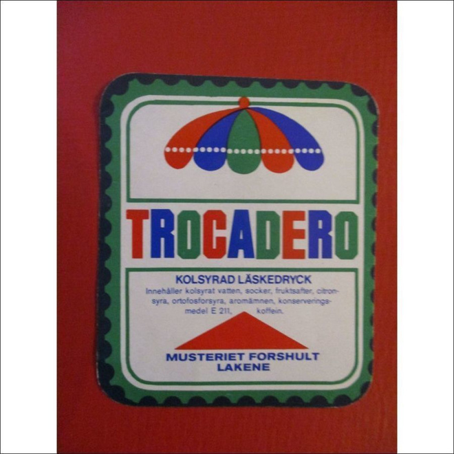 ETIKETTI TROCADERO  (K16-S88)