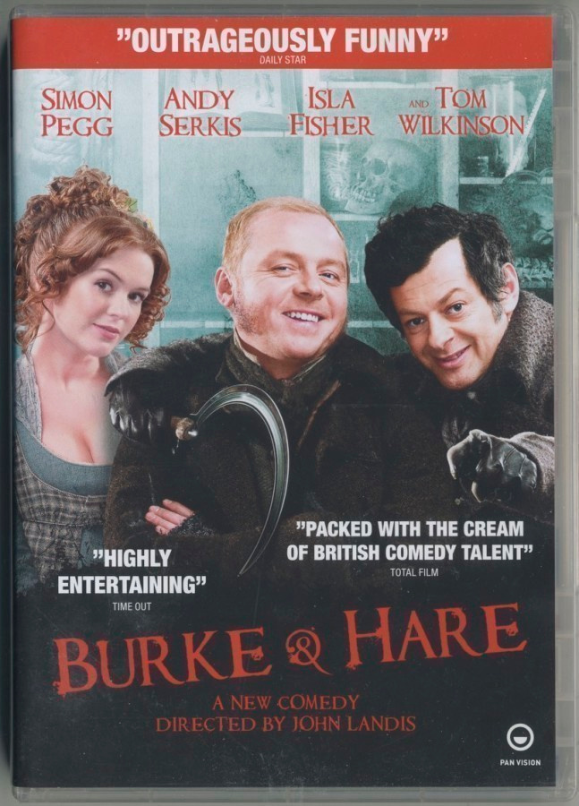 BURKE & HARE – Suomi-DVD 2010 - John Landis; Simon Pegg ym.