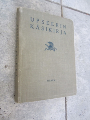 UPSEERIN KÄSIKIRJA 1939