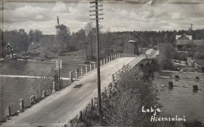 VANHA Postikortti Lohja 1930-luku