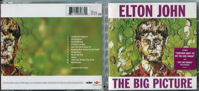 ELTON JOHN . CD-LEVY . THE BIG PICTURE
