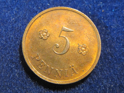 5 penniä 1938