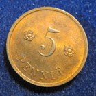 5 penniä 1938 - pikkukuva 1