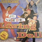 CLIFF RICHARD Feat. HANK MARVIN :: LIVING DOLL  VINYYLI   7" - pikkukuva 1
