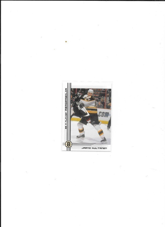 2000-01 BAP Memorabilia #408 Jarno Kultanen Boston Bruins RC
