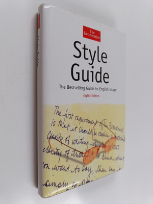The economist style guide
