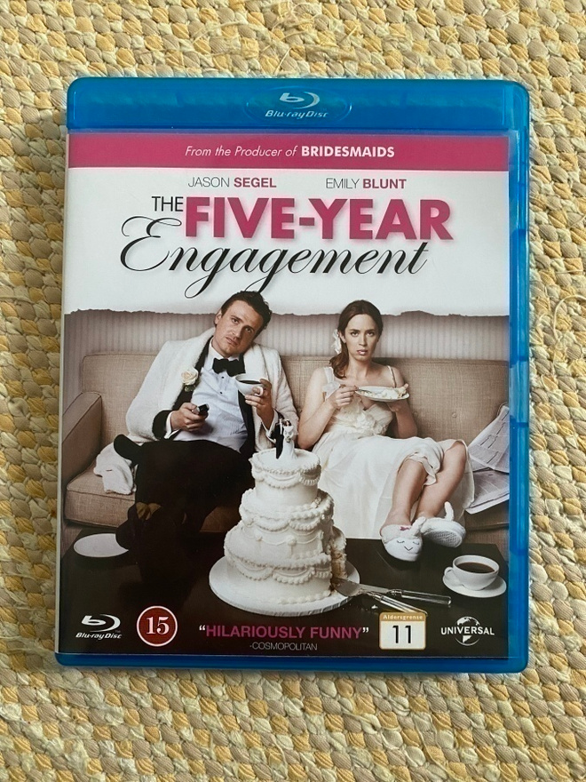 Viiden vuoden kihlaus  blu-ray
