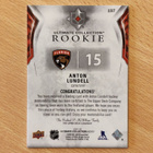 2021-22 Ultimate Anton Lundell Rookie Jersey /499 - pikkukuva 2
