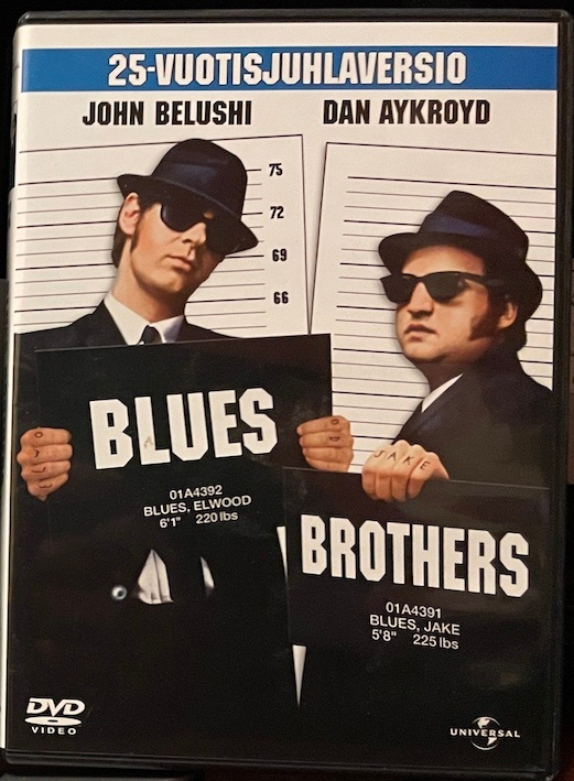 Blues Brothers tupla-DVD (25-vuotisjuhlaversio)